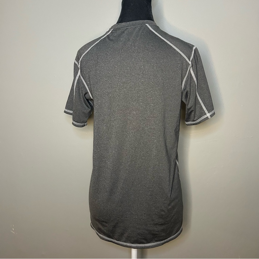 Gray Performance Men's Shirt - Picture 3 of 5